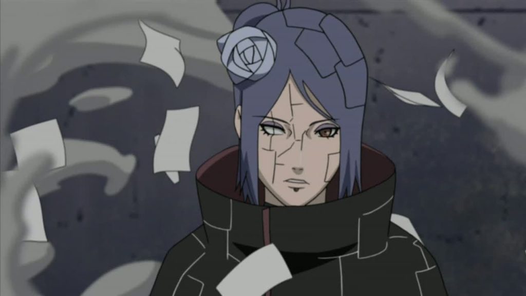 Venha descobrir a idade da Konan, membro da Akatsuki